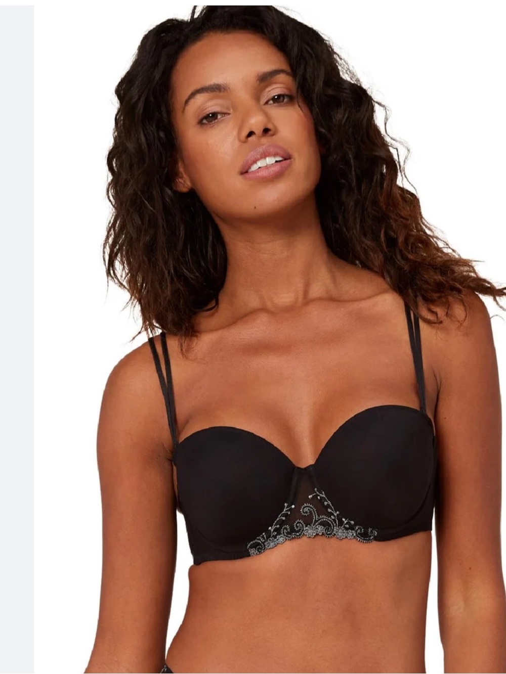 Simone Perele Delice strapless bra size 36F